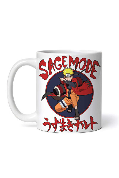 OEM Cană albă personalizată, Naruto Sagemod, INOVATIX®. 330 ml