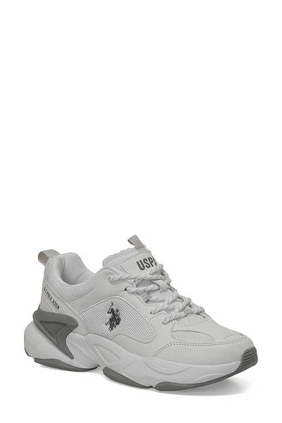 U.S. Polo Assn. BAZA. Polo Assn. MAYBE WMN 5FX 101947173   Pantofi sport de damă alb 36-40
