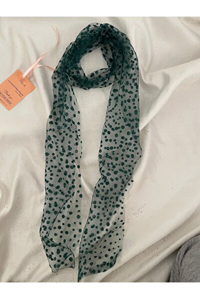 Nurcanilirboutique وشاح للرقبة بتفاصيل لامعة ومناديل شعر وإكسسوارات حقيبة