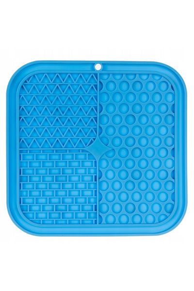 zola Covoras pentru calmare si hranire lenta a animalelor, 3 zone de hranire, 20 x 20 x 0.6 cm