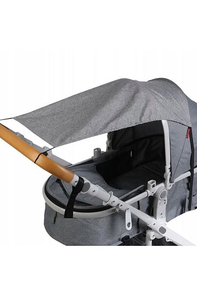 zola Protectie soare si ploaie carucior, impermeabila, ajustabila, cu husa depozitare, 50x36x72 cm