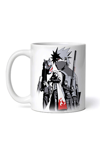OEM Cana albă personalizată, Naruto Shippuden Kakashi stori, INOVATIX®. 330 ml