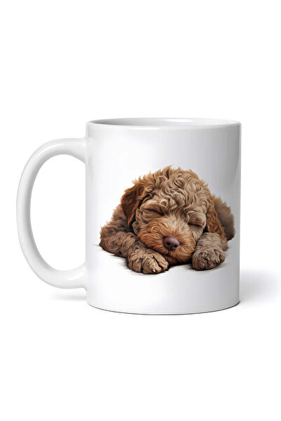 OEM Cană albă personalizată, Lagotto Romagnolo, INOVATIX®. 330 ml
