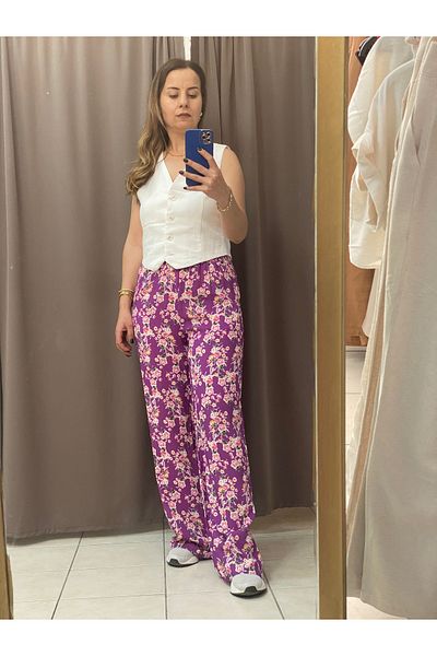TUBA TOPTAŞ Woven Viskose Pant