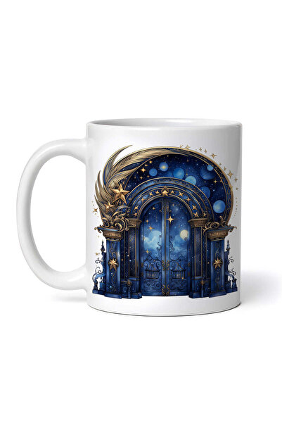 OEM Cană albă personalizată, Star Gate, INOVATIX®. 330ml