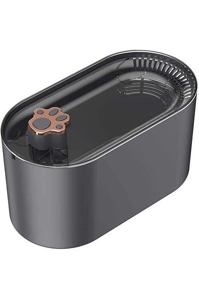 zola Automatic water dispenser for pets, water filtration, LED, 3 l, plastic, 25x13 cm, gray