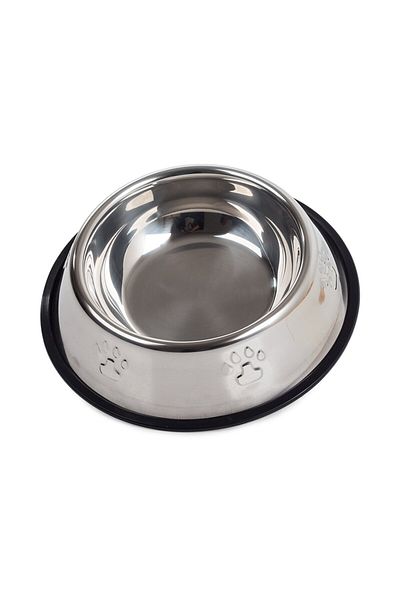 zola Metal bowl for pets, stainless steel, diameter 16 cm, 0.5 L