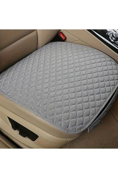 zola Husa protectie scaun auto fata, confortabila, cu buzunar, gri, 50x52 cm