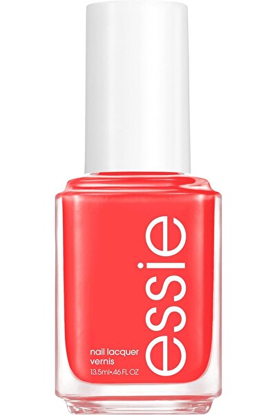 ESSİE طلاء أظافر، أحمر مرجاني - مصنوع يدويًا بحب، 0.46 أونصة سائلة