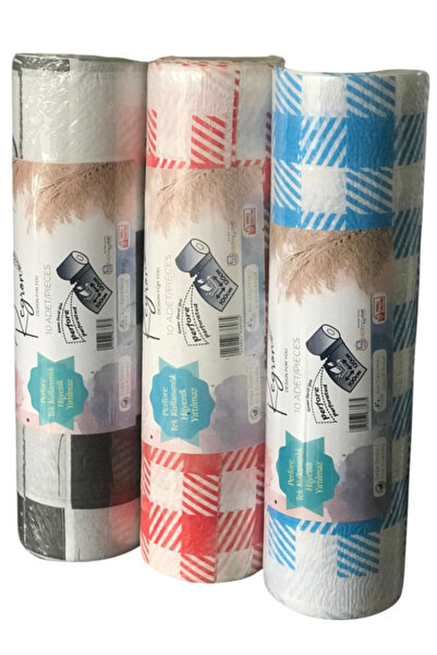 Regron Tek Kullanımlık Pratik Masa Aktivite Kullan At Piknik Kamp Örtüsü 3'lü Rulo Parti Örtüsü