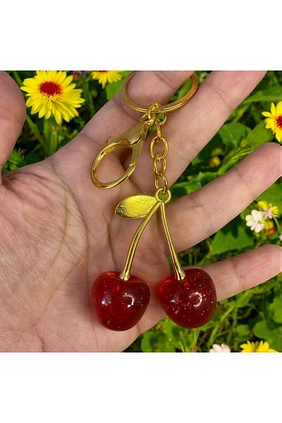 DKY Cherry Model Keychain and Bag Charm