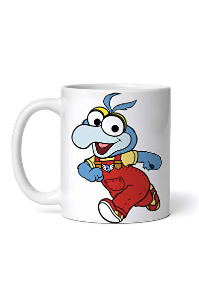 OEM Cană albă personalizată, Muppet Baby Gonzo alergând, INOVATIX®. 330ml