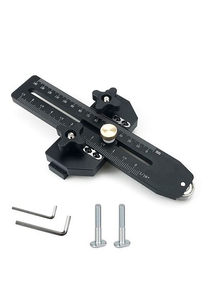 Choice Black Safety Table Saw Jig Thin Rip Jig For Making Repetitive Narrow Thin Strip Fits For 3/8" X 3/4"