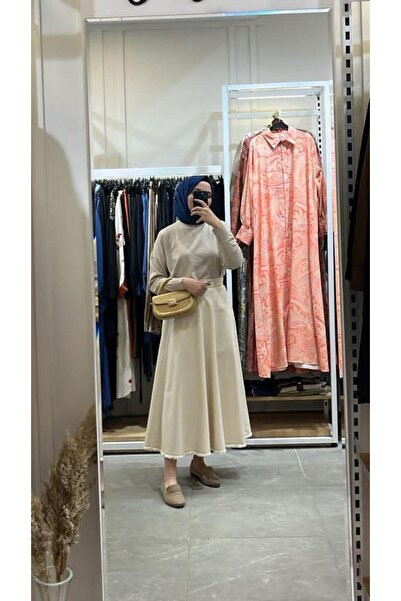 Yusuf Özdemir Φούστα Μπεζ 1549