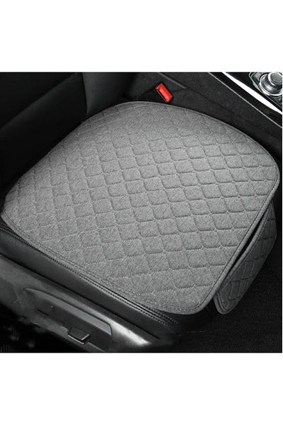 zola Husa protectie scaun auto fata, confortabila, cu buzunar, gri, 50x52 cm