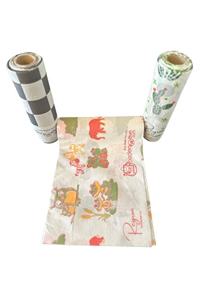 Regron Covoraș de camping pentru picnic, practic, de unică folosință, cu 3 ru...