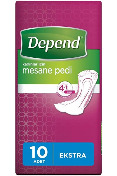 Depend Absorbent Panties Maternity Pad M- Medium - Medium Women (10 Lu) + Bladder Pad Women Extra (10 Lu)