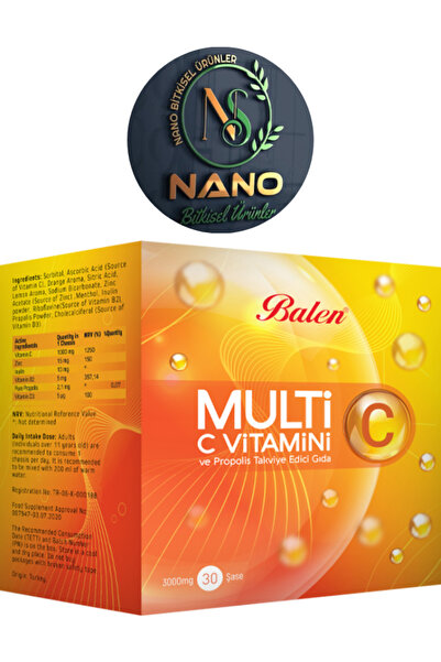 Balen Multi-C C Vitamini ve Propolis Şase