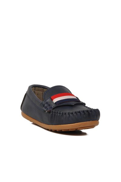 WALKWAY P Navy Blue Children's Casual Loafer Shoes