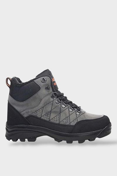 Liger Smoked Men's Trekking Boots - Fur Inside and Zipper