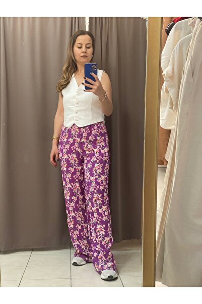 TUBA TOPTAŞ Woven Viskose Pant