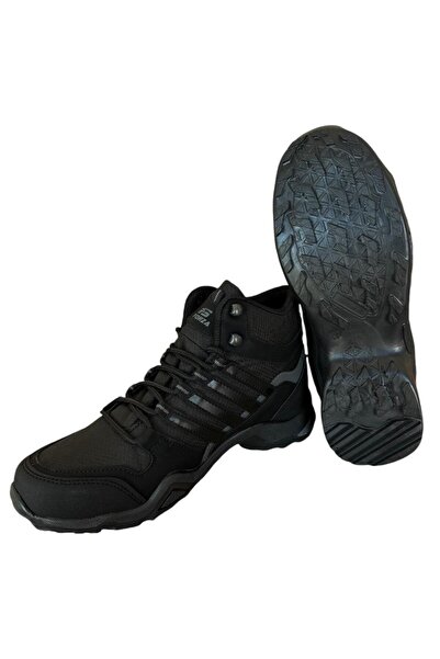 Liger Erkek Su İtici Soğuk Geçirmez Günlük Trekking Outdoor Bot SİYAH