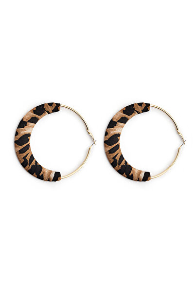 Twist KUMAŞ MIX MAKSİ HALKA KÜPE