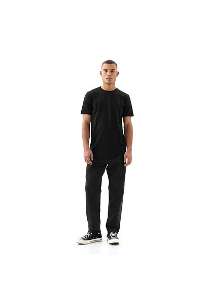 GAP Ανδρικό μπλουζάκι V-everyday Soft Corp Logo Μαύρο 866774000 321632766