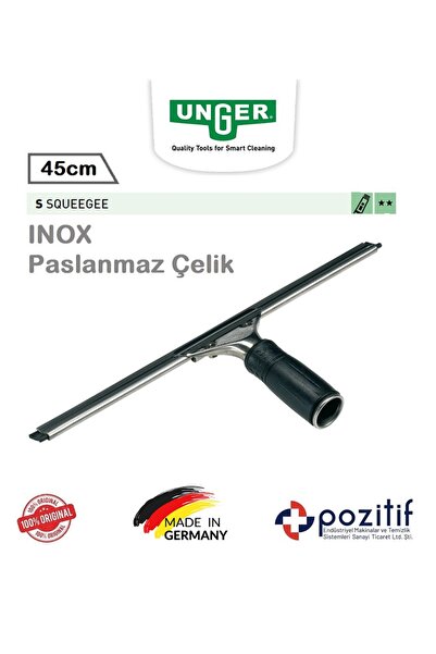 Cam Silme Aparatı Camçek 45 Cm - S Kanal Paslanmaz Çelik Tutamaklı
