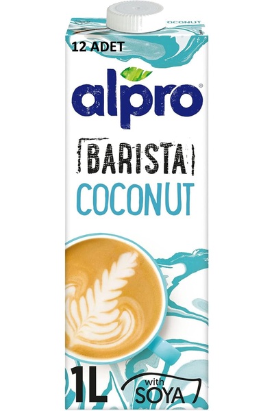 Alpro hindistan cevizi içeceği barista coconut 1 lt*12 adet 1 koli