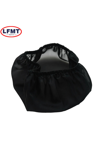 Choice غطاء فلتر هواء للدراجات النارية باللون الأسود، غطاء غبار ورمل، واقي تن...