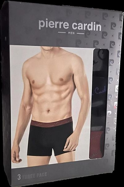 Pierre Cardin Men's Underwear 3 Pieces Cotton & Lycra Boxer Set O1.L0.I2.Vpc.16