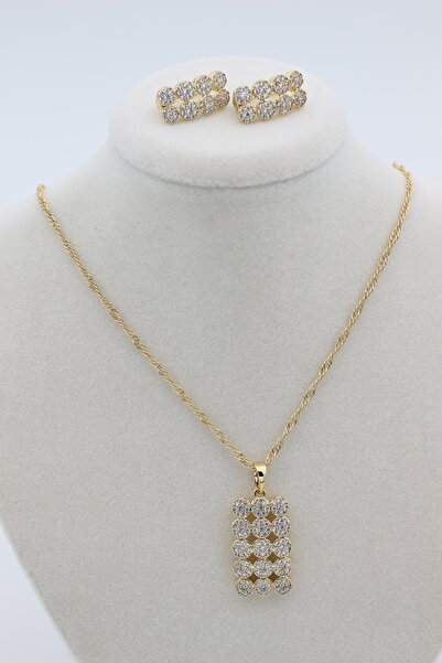 XUPING JEWELRY Stil Incisi/Xupıng Jewelry 14 Ayar Altın Kaplama Zirkon Taşlı ...