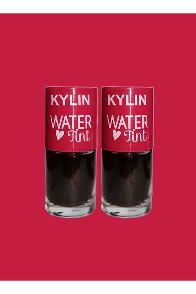 CAILYN 2 Pieces Watercolor Cherry Flavor Lip Gloss