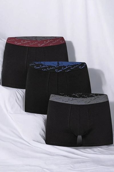 Pierre Cardin Men's Underwear 3 Pieces Cotton & Lycra Boxer Set O1.L0.I2.Vpc.16
