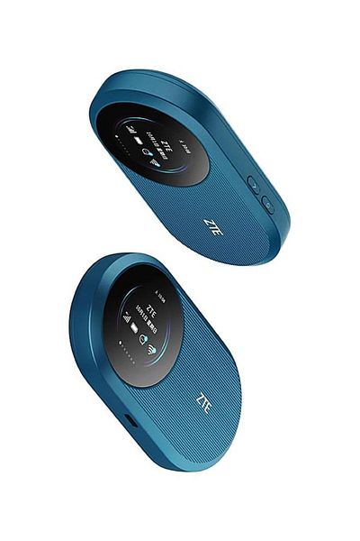 ZTE U10s Pro 4g Pocket Wi-fi 6 Mobile Router – 229mbps, 3000mah Battery, Up To 32 Users, Blue