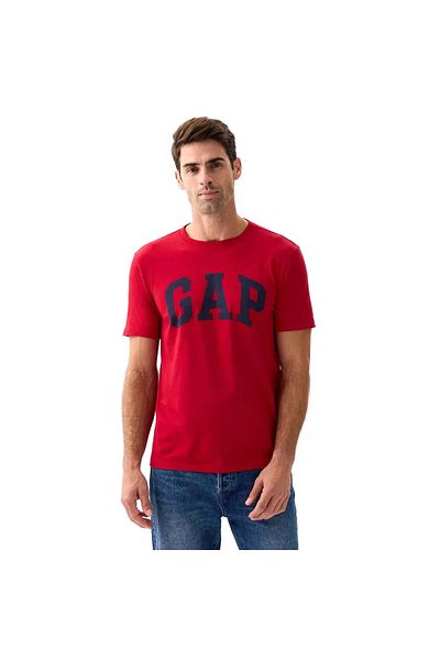 GAP Everyday Soft Basic 856659   Red Short Sleeve Men's T-Shirt