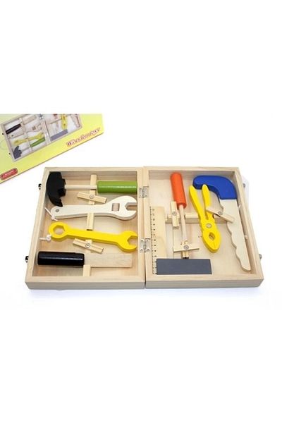 PRATİKOBA Wooden Educational Repair Bag