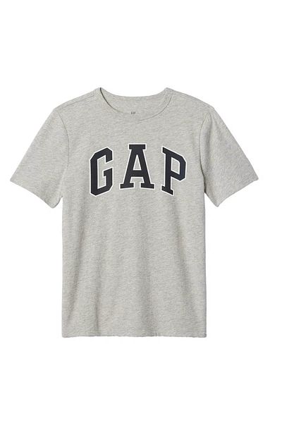 GAP V-Bas Ss Logo Tee Gray Boy's T-Shirt 708370001