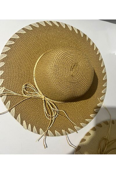 demirosa Women's Straw Beach Hat
