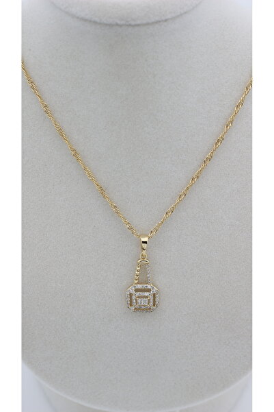 XUPING JEWELRY Stil Incisi/Xupıng Jewelry 14 Ayar Altın Kaplama, U Baget Zinc...