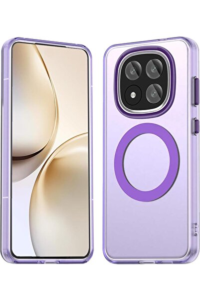 Rivor Redmi Note 14 Pro 5G & Poco X7 5G Kılıf Kamera Çıkıntılı Magsafe Kenarl...