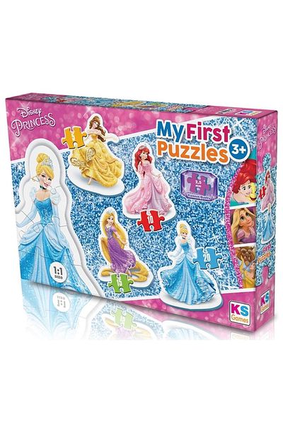 Eldenör Ks Baby Puzzle Disney Princesses My First Puzzle 4 in 1 Frameless