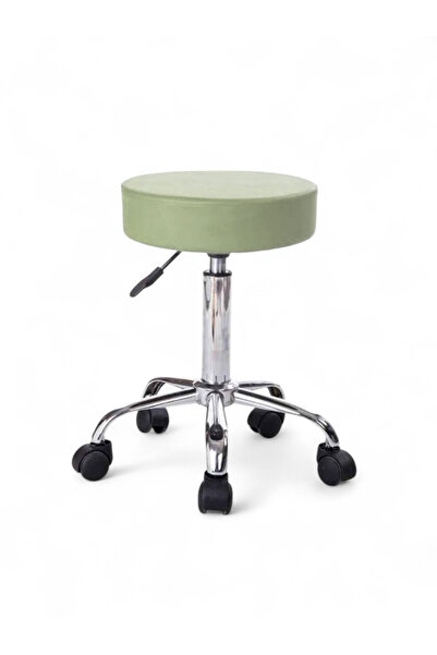 Home Ofis Büro Tabure Dönebilir Döner Tekerli Tekerlekli Pistonlu Kalkar Tabure