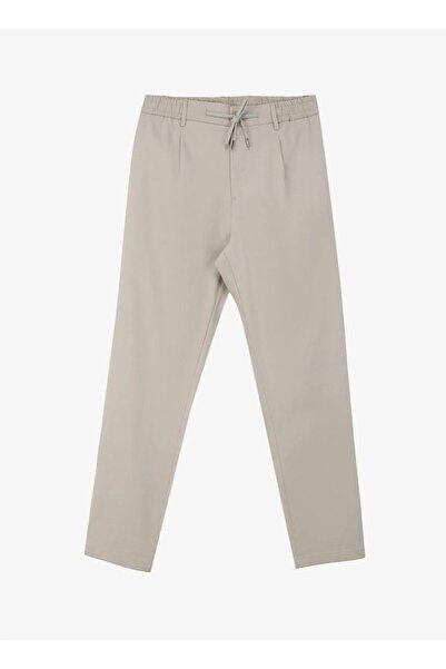 GMG FIRENZE Ανδρικό παντελόνι Firenze Beige - Στάνταρ μέση, κανονική εφαρμογή...