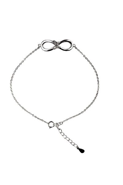 Crocodileskids Βραχιόλι από ασήμι 925, Άπειρο με πεταλούδα