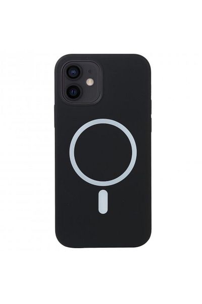 OEM MagSafe liquid large hole magnetic shell case for Apple iPhone 12/ 12 Pro, Full Co