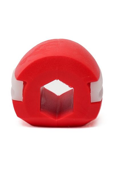 Flippy Dispozitiv de tonifiere facială din silicon, corecție maxilar/maxilar, roșu