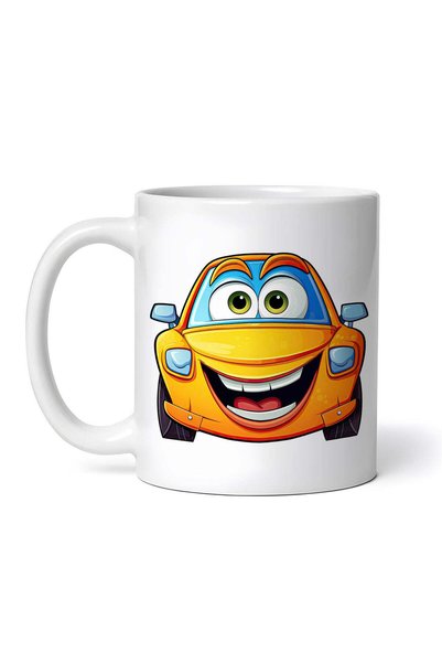 OEM Cană albă personalizată, Rhia Car, Inovatix®. 330 ml