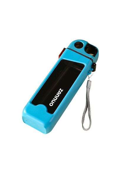 OEM Sports Water Bottle, 350 ml, with Straw and Lid, 23x7x4.4 cm, Lock Button,